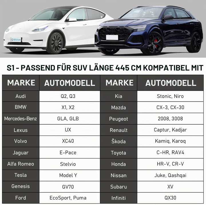 Favoto Auto Abdeckplane Vollgarage Autoabdeckung Outdoor - Wasserdicht Autohülle Autoplane Kompatibe