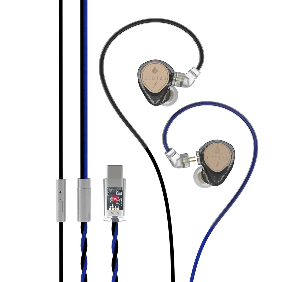 Hidizs ST2 Pro USB-C-Kopfhörer, kabelgebunden, Dual-Magnetschaltung, 10 mm Dynamik-Treiber, In-Ear-M