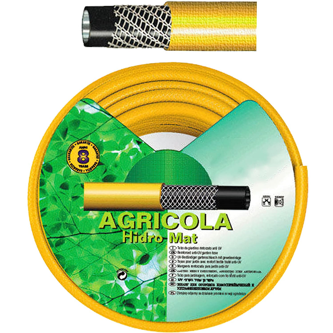 SATURNIA 8071000 Schlauch gelb Hidro Mat 15 mm – 5/8 Rolle 50 Meter 15mmØ x 50 metros Hidro Matte -