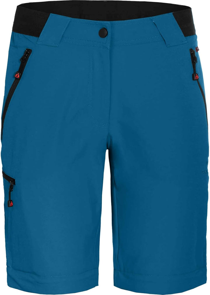 Bergson VIDAA Comfort Zipp-Off | Damen Wanderhose - Bermuda Zipp Off - leicht - bielastisch - bequem