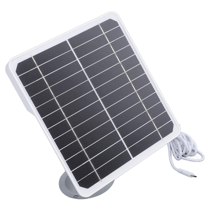 Solarpanel für Überwachungskamera, USB-Solarpanel, 20 W, 5 V, hocheffiziente Kamera, monokristalline