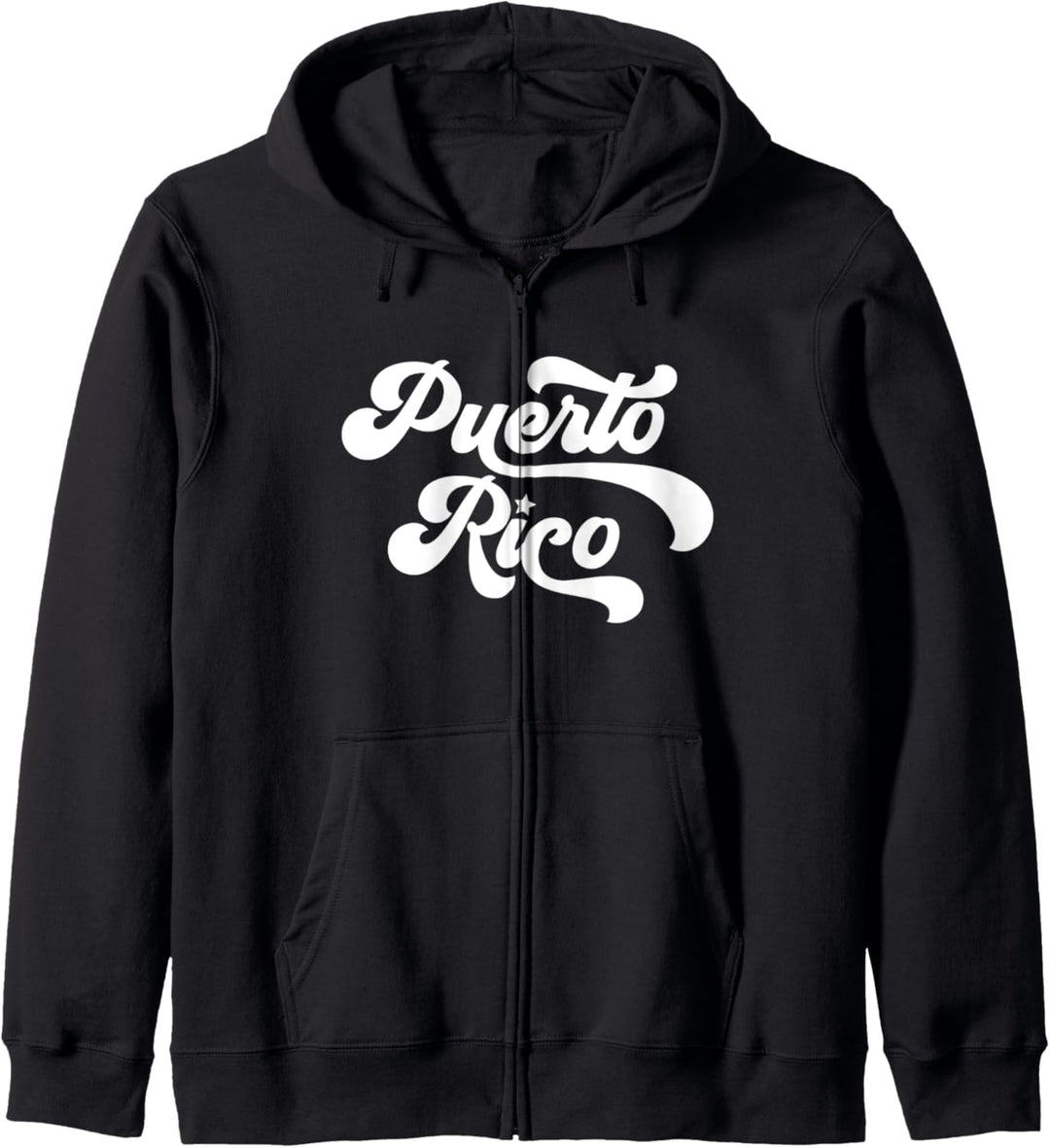 Puerto Rico Vintage Retro Kapuzenjacke