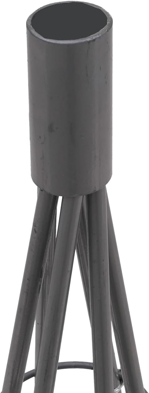 Deko-Baum HWC-O91, Weihnachtsbaum Schmuckbaum Weihnachtsdeko Christbaum zum Beschmücken, Metall 60cm