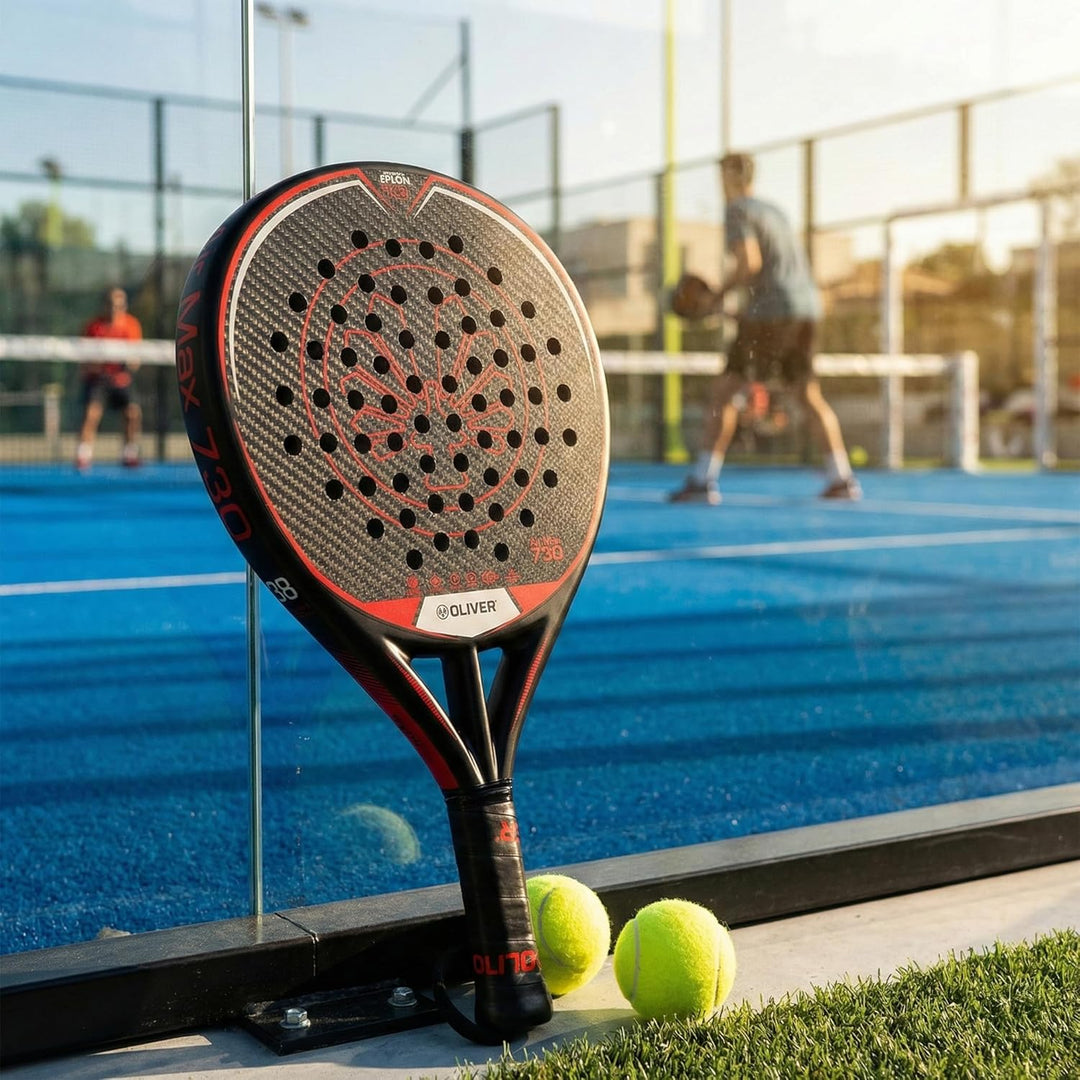 Oliver Padel Schläger Air Max 730 für fortgeschrittene Spieler - Woven Epolon-K3 - Eva Hi-Soft - Run