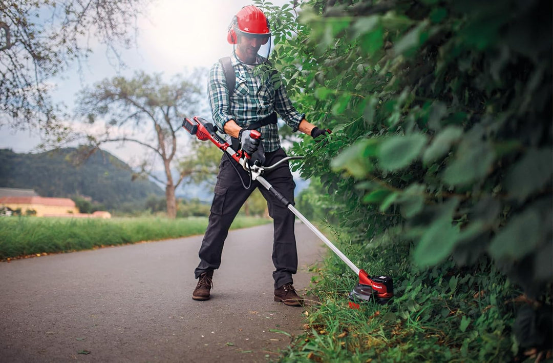 Einhell Akku-Sense AGILLO Power X-Change Rasentrimmer, 2 x 18 V, max. Drehzahl 6300 min-1, max. Schn