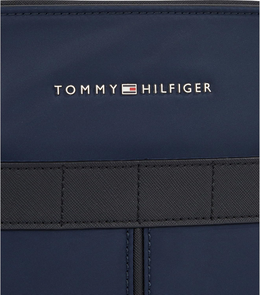 Tommy Hilfiger Herren Hochgezogenes Mini-Crossover aus Nylon Crossovers Space Blue, Space Blue