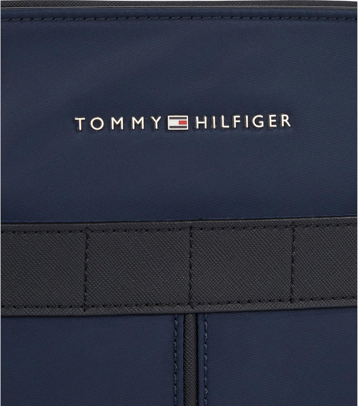 Tommy Hilfiger Herren Hochgezogenes Mini-Crossover aus Nylon Crossovers Space Blue, Space Blue