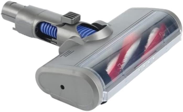 Trade-Shop LED Elektro Turbodüse/Bodenrolle/Staubsaugerdüse/Softrolle kompatibel mit Dyson V6 DC58 D