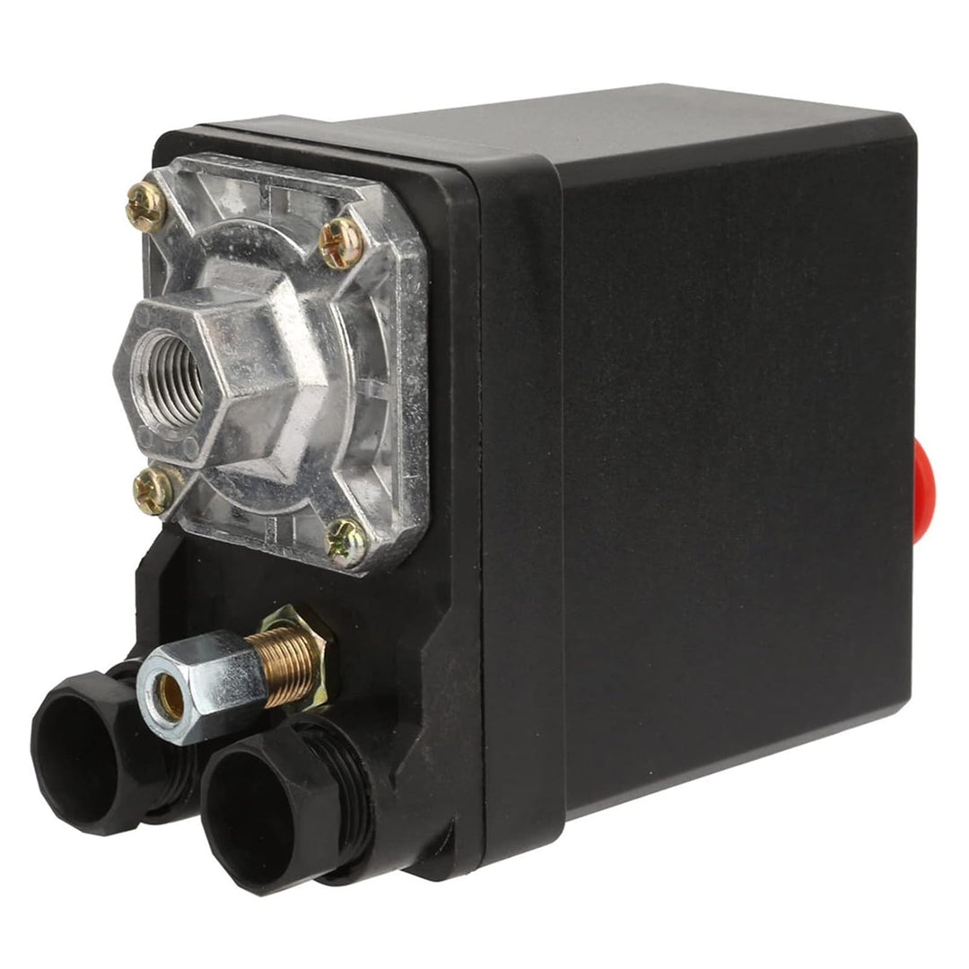 Fafeicy G1/4in 75~175psi Vertikaler Einloch-Druckregelschalter, Druckschalter, für Luftkompressor Ma