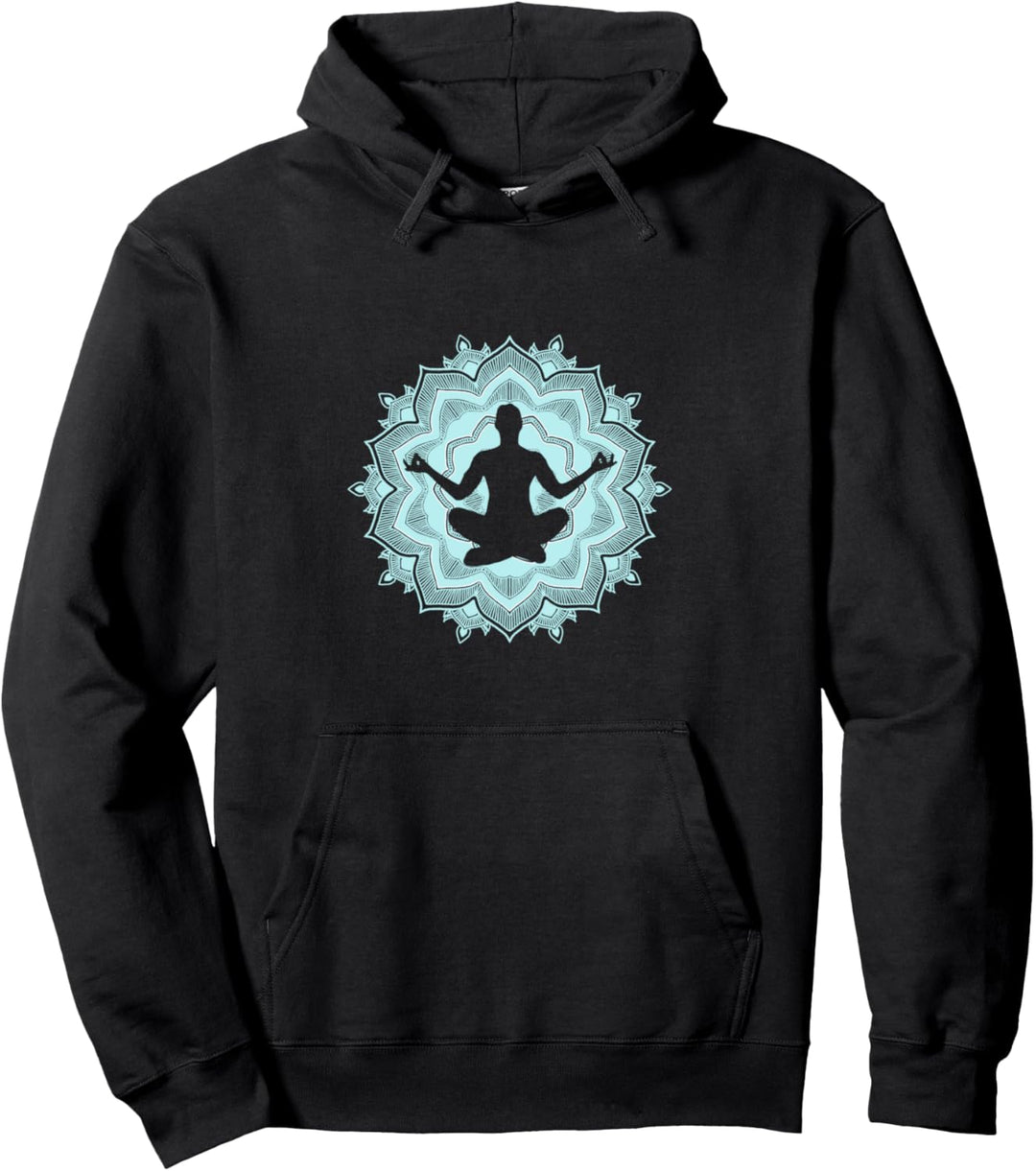 Yoga Posen Spiritualität Chakra Fitness Meditation Pullover Hoodie
