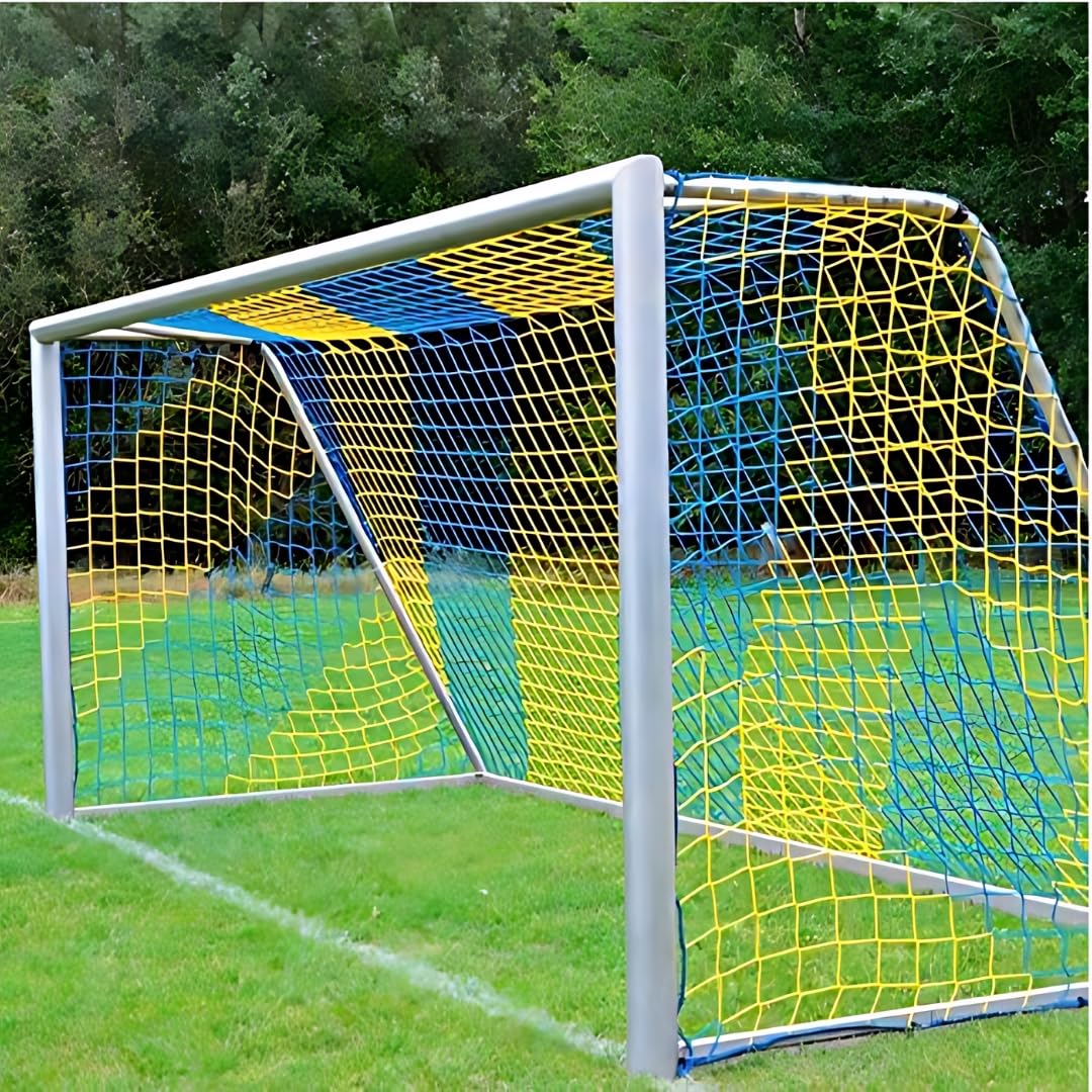 Fussball Tornetz Fussballtornetz 7,50 m x 2,50 m Tiefe Oben 2,00 m unten 2,00 m Fussballnetz zweifar