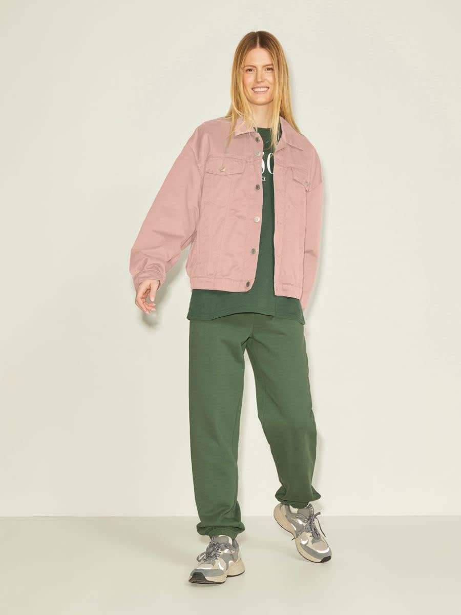 JACK & JONES Damen JJXX JXMOCCA Canvas Jacket NOOS XL Cameo Rose, XL Cameo Rose