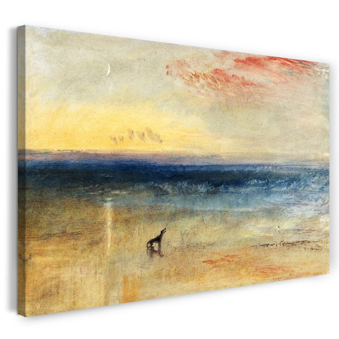 Printed Paintings Leinwand (80x60cm): William Turner - Dawn After The Wreck 80x60 cm, 80x60 cm