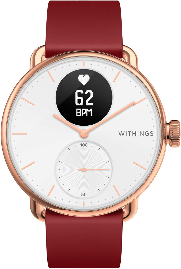 WITHINGS - Premium Sport-Armband aus Fluorelastomer für Steel HR, HR Sport, Move ECG, Move und Scanw