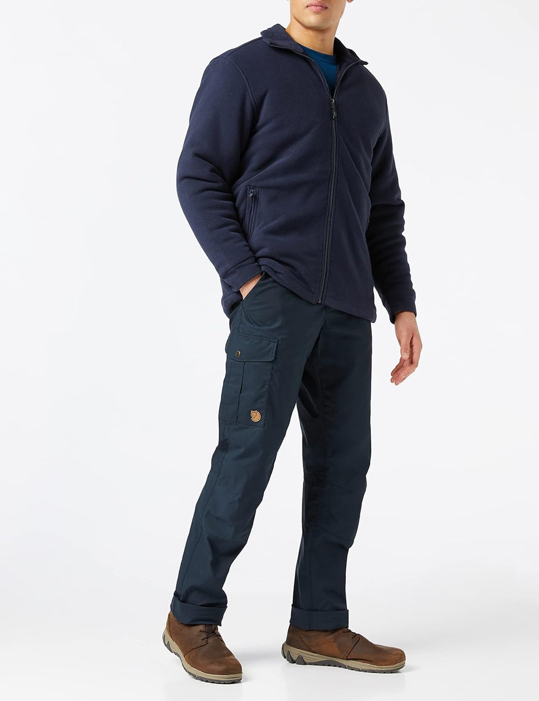 Fjällräven Herren Karla Lite Curved Trousers W Pants 48 Dark Navy, 48 Dark Navy