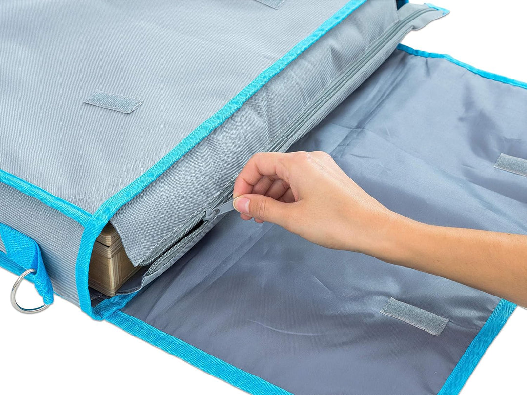 Betzold - Kamishibai-Tasche - Bildkartenständer Bildkarten-Aufbewahrung Grau, Grau