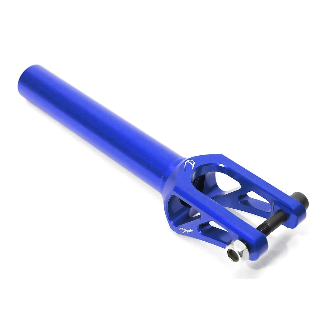 Drone Majesty V2 Threadless Stunt Scooter Fork SCS Blau