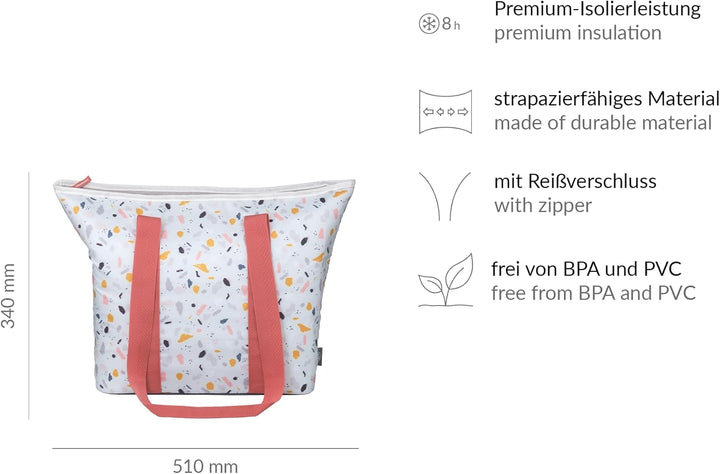 alfi ISO Shopper 17,00 l terrazzo, terrazzo