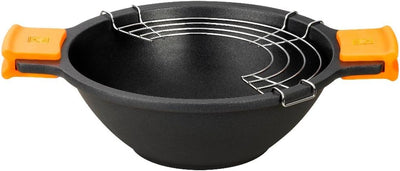 BRA Wok, Aluminium, Schwarz, 24 cm One Size, One Size