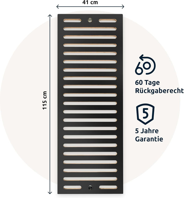 MaxFitness - Faszienrolle Set mit Wandhalterung Performance - inkl. LeanBoard & PickUp - 2 Foam Roll