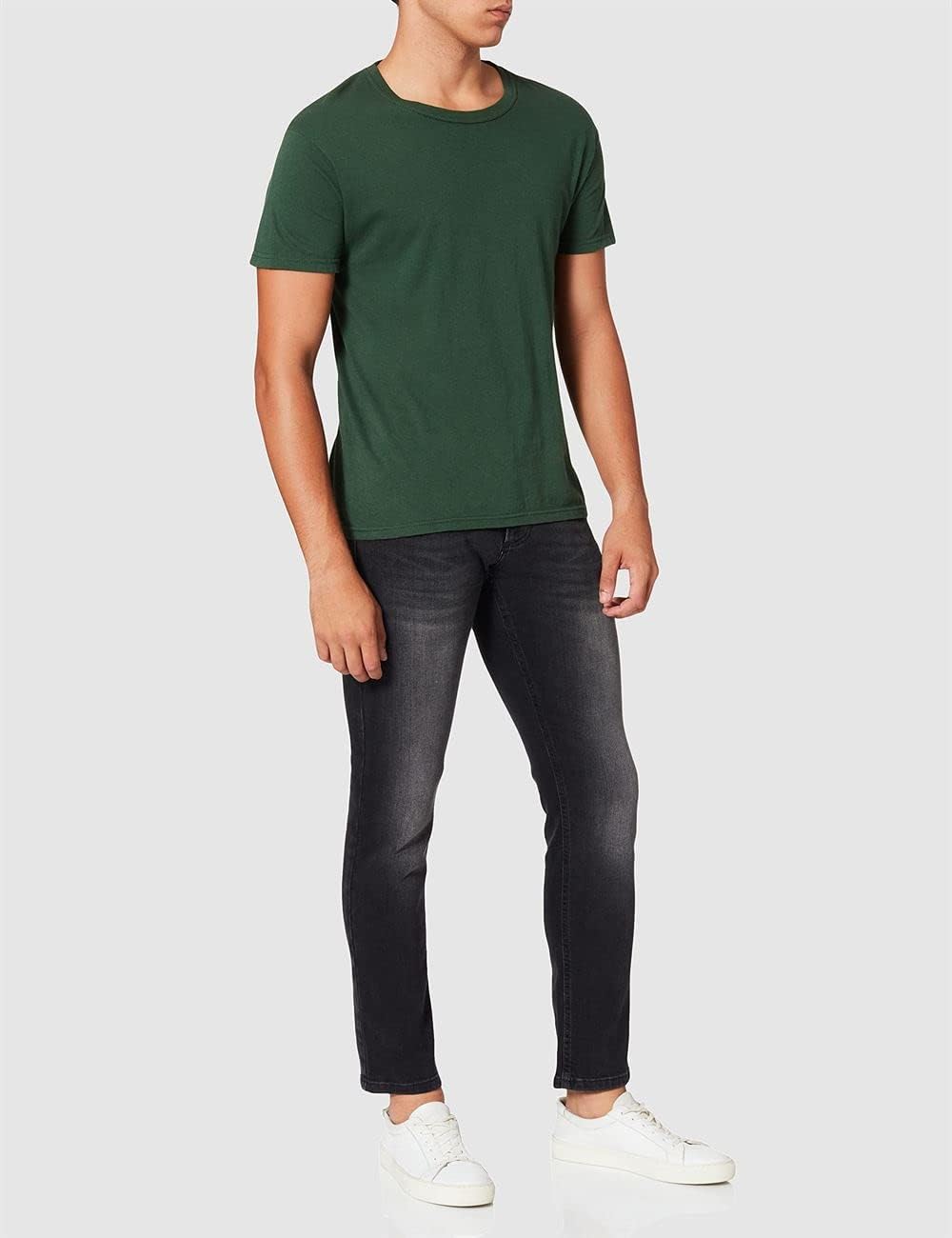 camel active Herren Jeans Hose Madison Stretchdenim Black (88) 33W / 30L Anthrazit, 33W / 30L Anthra