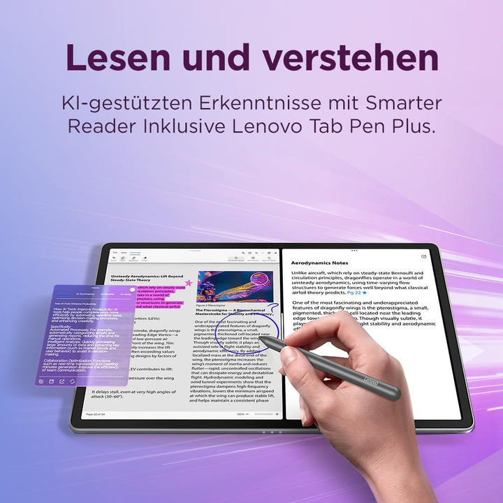 Lenovo Idea Tab Pro Gen 2 Tablet | 13" 3.5K LCD Touch Display | Snapdragon 8s Gen 4 | 8GB RAM | 128G