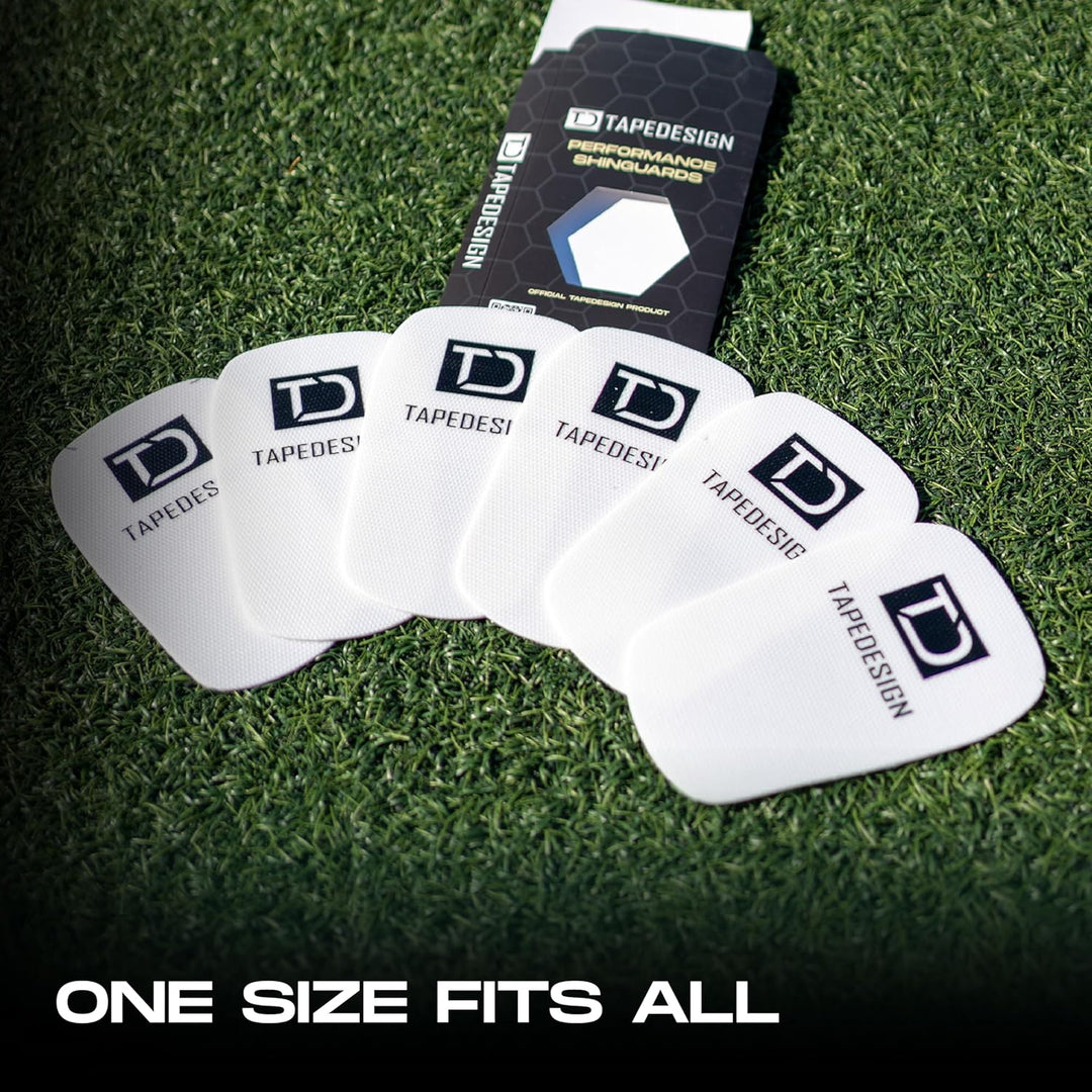 Tapedesign Equipment - Schienbeinschoner Performance Shinguards Schienbeinschoner weiss/schwarz Einh