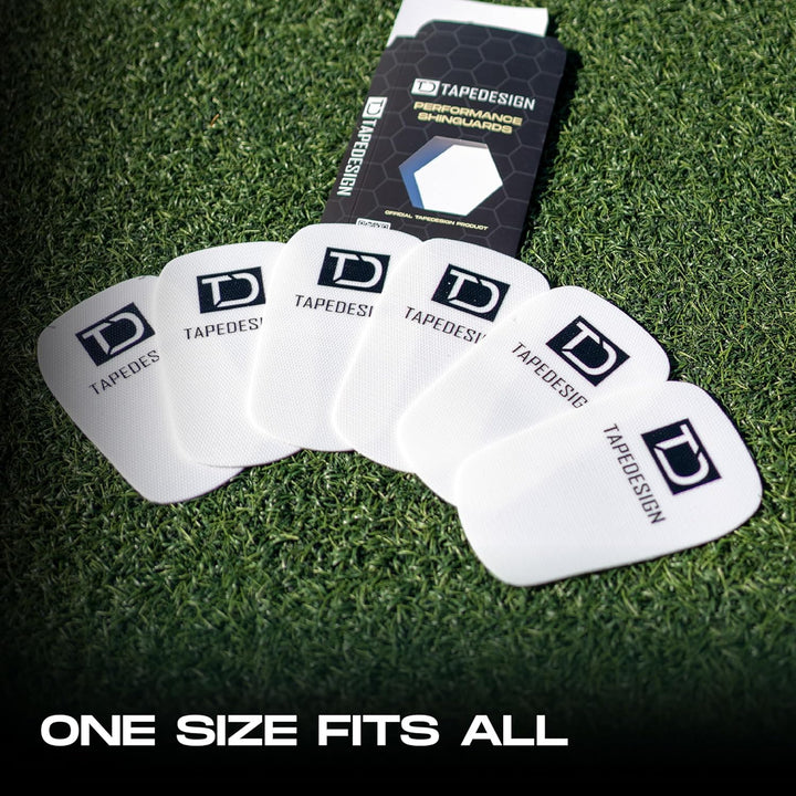 Tapedesign Equipment - Schienbeinschoner Performance Shinguards Schienbeinschoner weiss/schwarz Einh