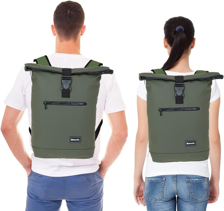 Sieber Rucksack Kurierrucksack Bench Hydro Plane Roll-Top backpack Laptoprucksack A4 wetterfest Dame