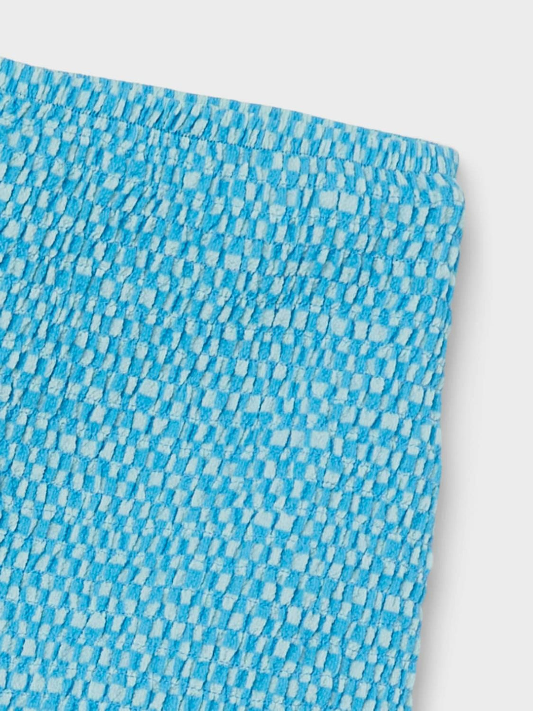 NAME IT Mädchen Nlfeckali Skirt Rock 146 Swim Cap/Checks:swim Cap / Iced Aqua, 146 Swim Cap/Checks:s