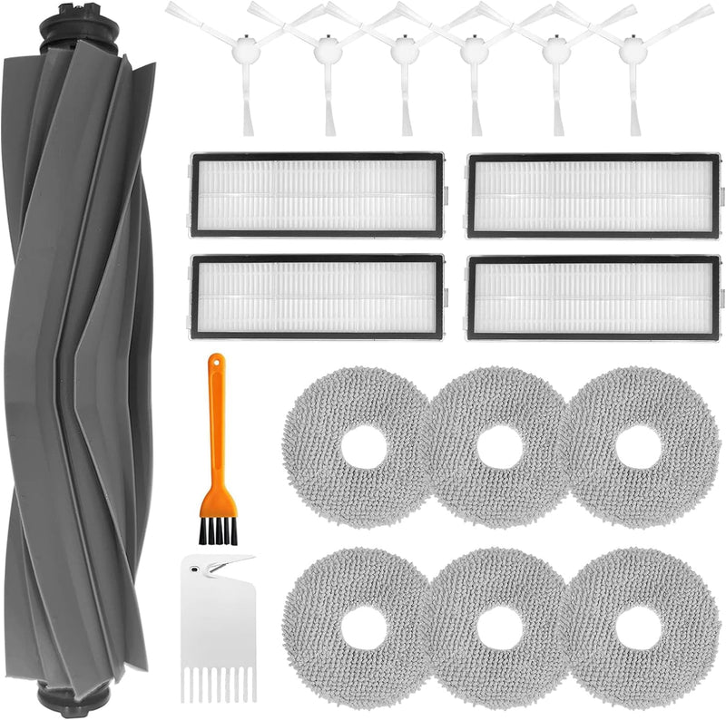 Bibemorol 19 Stück Zubehör Ersatzteil Kompatibel mit Dreame L10s / L10 Ultra / L10 Prime Staubsauger