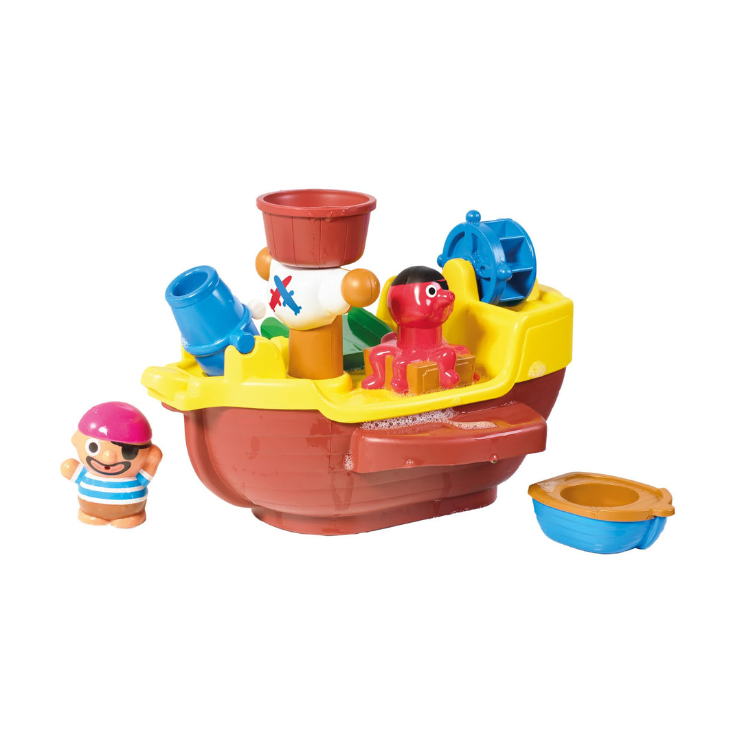TOMY Toomies Pirate Bath Baby Bath Toy, Shower Baby Toy for Water Play in the Bath, Kids Bath Toy Su