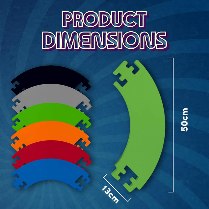Designa Darts Dartscheiben-Umrandung, langlebig, leicht, Eva-Puzzle-Ring-Design, mehrere Farben Rot,