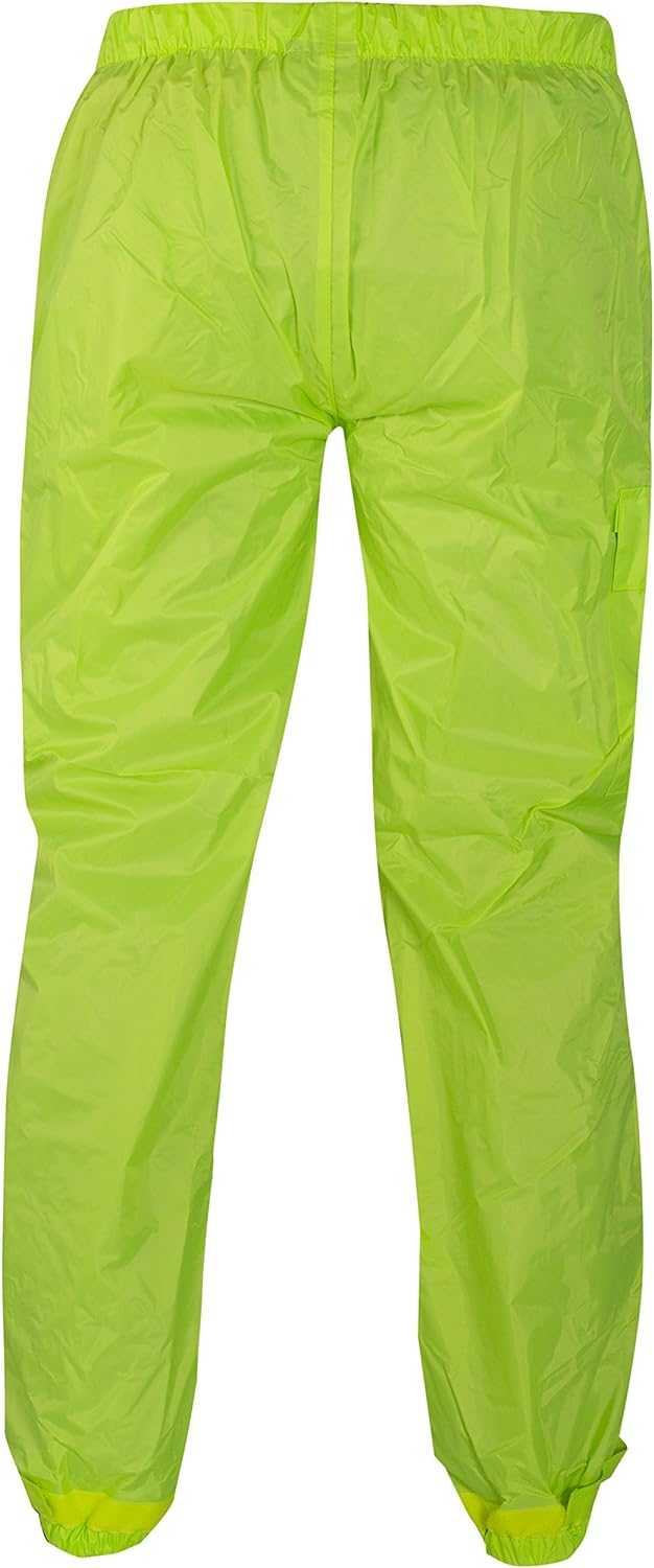 A-Pro Wasserdichte Regen Jacke und Hose Anzug Kombi Hoehe Sichtbarkeit Fluo XL