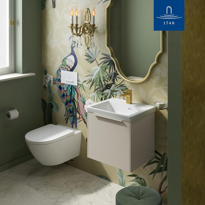 Villeroy & Boch WC-Sitz Subway 3.0 - Toilettendeckel Weiss glänzend aus Duroplast - Toilettensitz mi