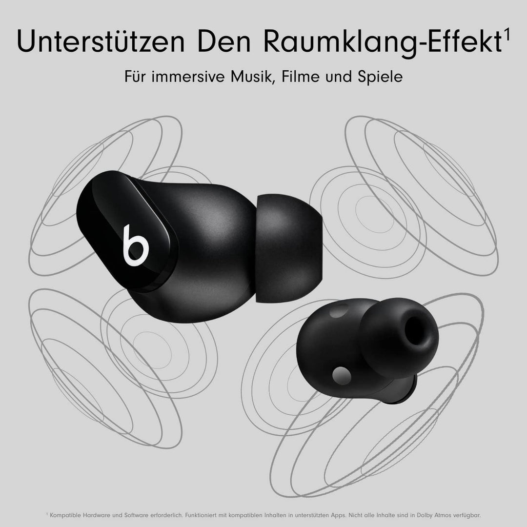 Beats Studio Buds – Komplett kabellose Bluetooth In-Ear Kopfhörer mit Noise-Cancelling – schweissbes