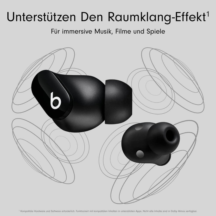 Beats Studio Buds – Komplett kabellose Bluetooth In-Ear Kopfhörer mit Noise-Cancelling – schweissbes