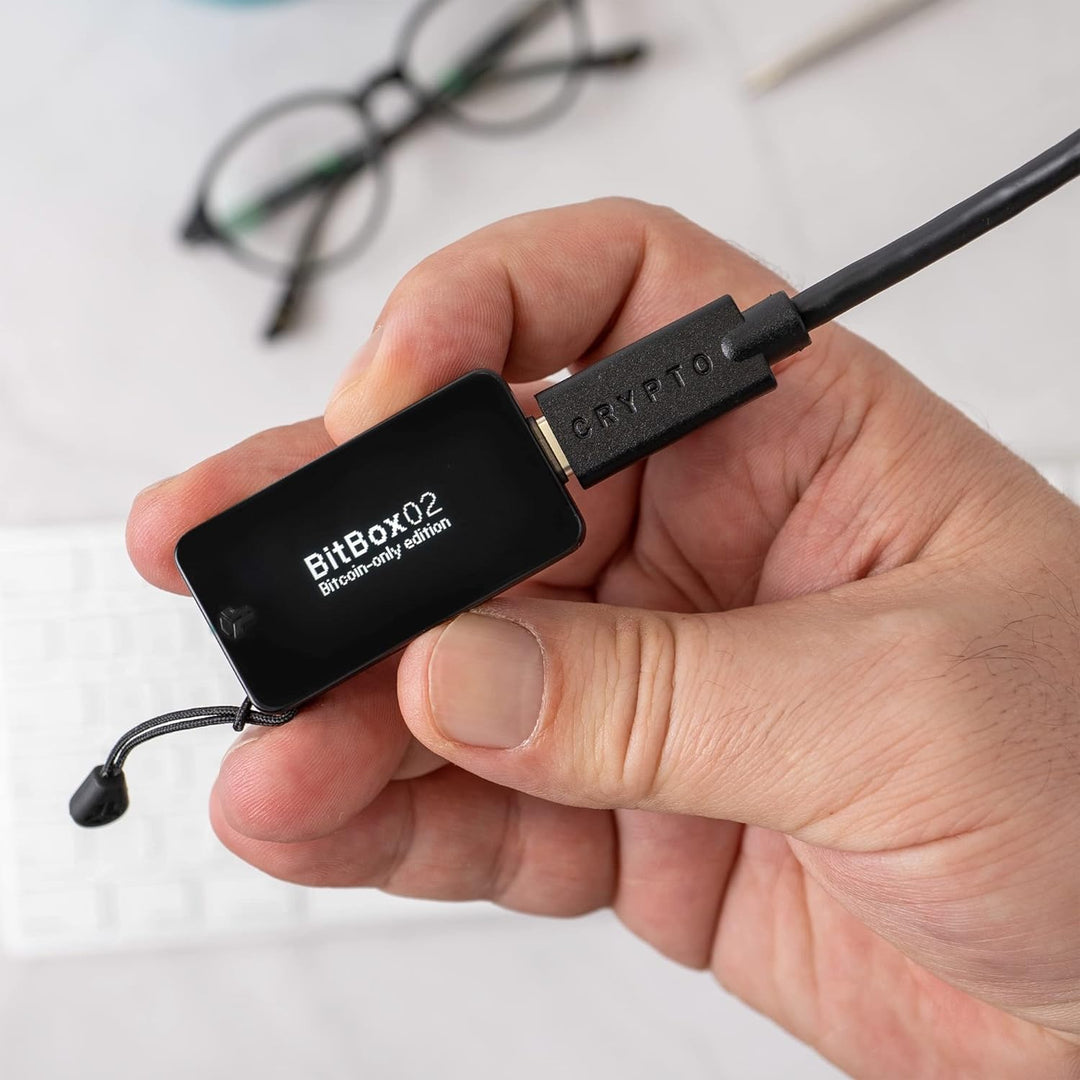 BitBox02 Wallet für Bitcoin - Schweizer Hardware-Wallet für sicheres Cold Storage - komplett auf Deu