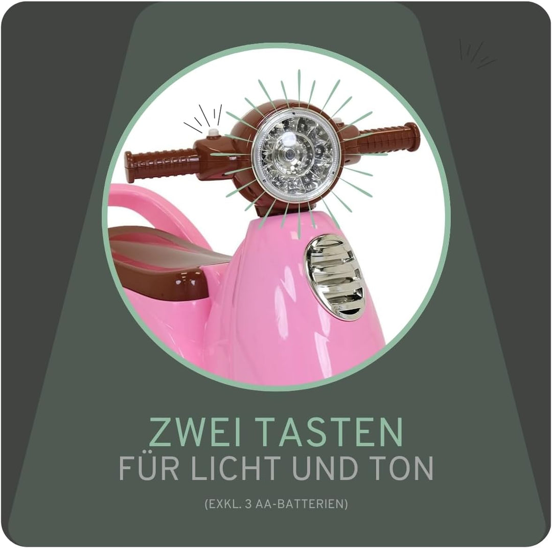 Bandits & Angels Retro Rutscher ab 1 Jahr (Retro Rosa), Retro Rosa