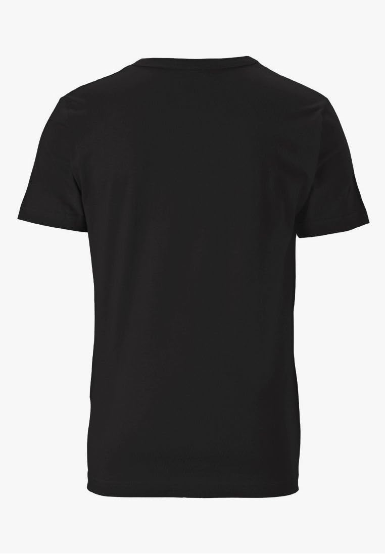 Logoshirt T-Shirt Yoda - Krieg der Sterne - Star Wars - Master Jedi - Rundhals Shirt schwarz - Lizen