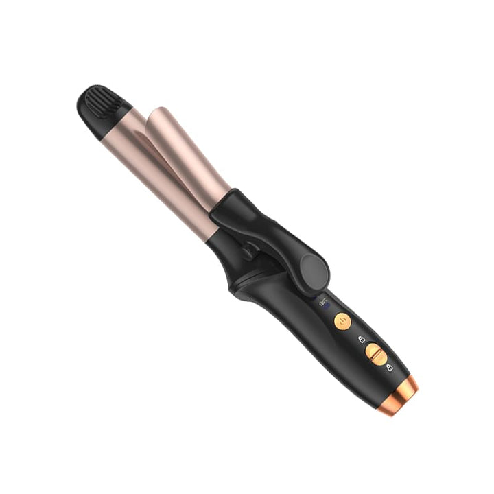 Mini Schnurloser Lockenstab, 25mm Curling Iron mit 3 Einstellbare Temperatur, USB aufladbar, tragbar