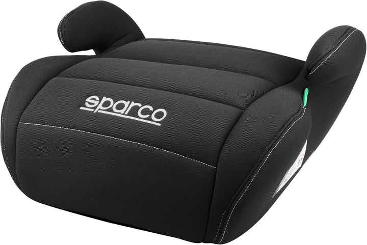 Sparco Kinderautositz Booster Schwarz i-Size für Jungen und Mädchen. Zugelassen ECE R129/03 125-150