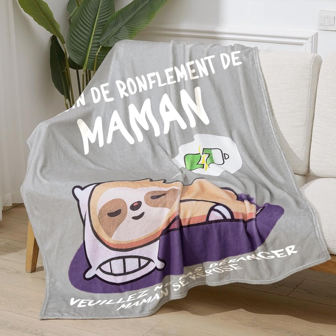 Muttertagsgeschenke für Mama, Lustig Geschenk für Mama Kuscheldecke zum Muttertag Geburtstag Valenti