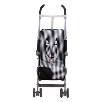 JYOKO KIDS Sitzauflage Universal für Kinderwagen + Gurtpolster Hergestellt aus Baumwollstoff + Schau