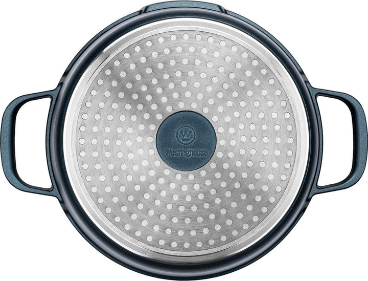 Westinghouse PERFORMANCE SERIES Schmorpfanne mit Deckel, Grosse Bratpfanne 28 cm für Induktion &amp; all