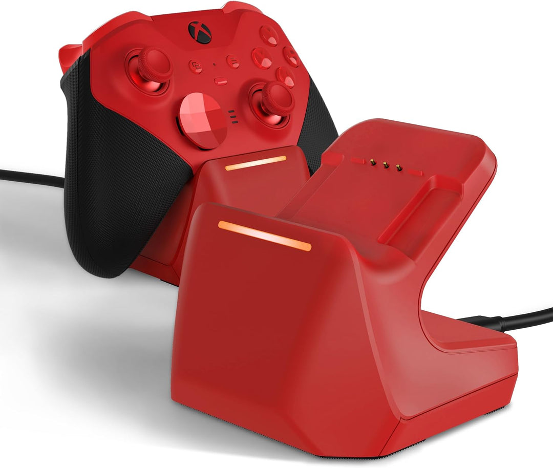 Ladestation für Xbox Elite Series 2 Controller, Magnetische Ladegerät Dock Zubehör für Xbox Elite Se