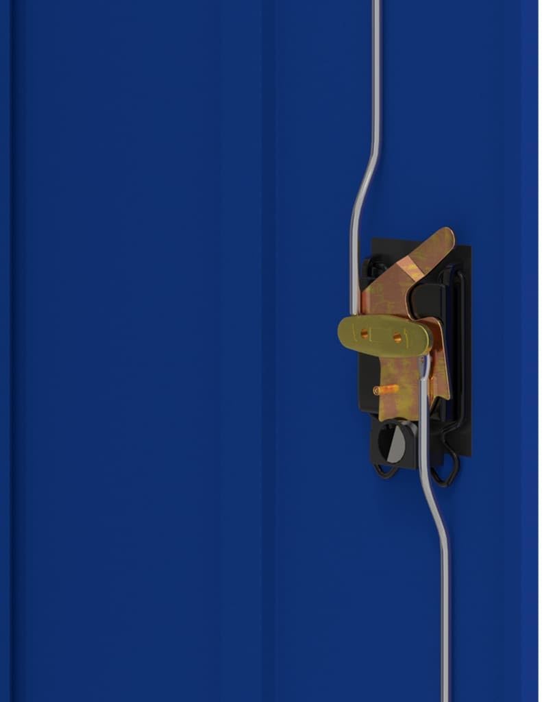 Cozynest Aktenschrank, Büroschrank mit Einlegeboden, Abschliessbar Metallschrank Schrank mit Türen,