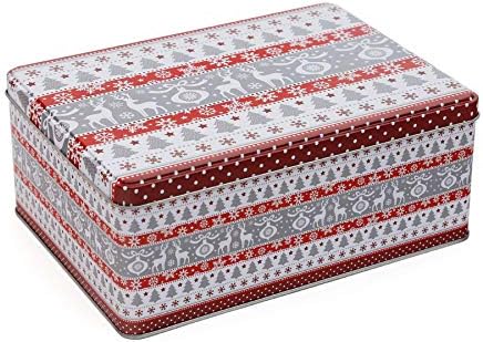 KEKSDOSEN SET 3-TEILIG RECHTECKIG WEIHNACHTEN - MOTIV CLASSIC X-MAS eckig Classic X-mas, eckig Class