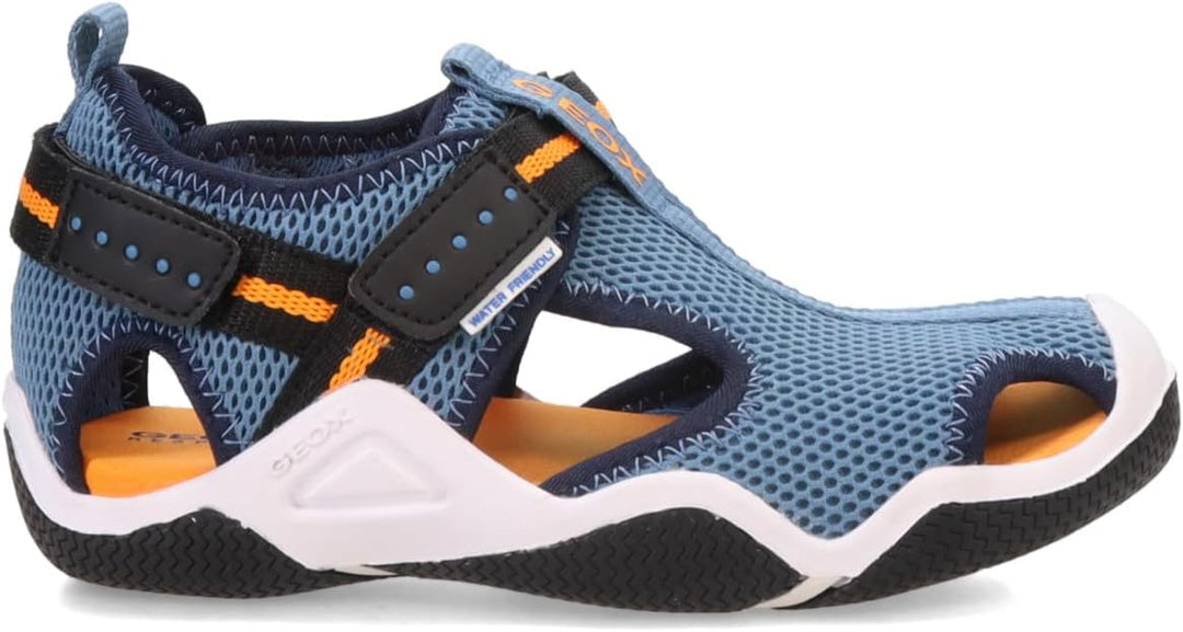 Geox Jr Wader Sneaker 28 EU Lt Blue, 28 EU Lt Blue