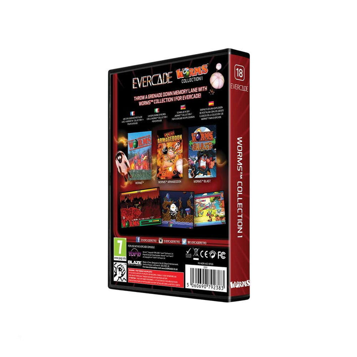 Blaze Evercade Worms Cartridge [